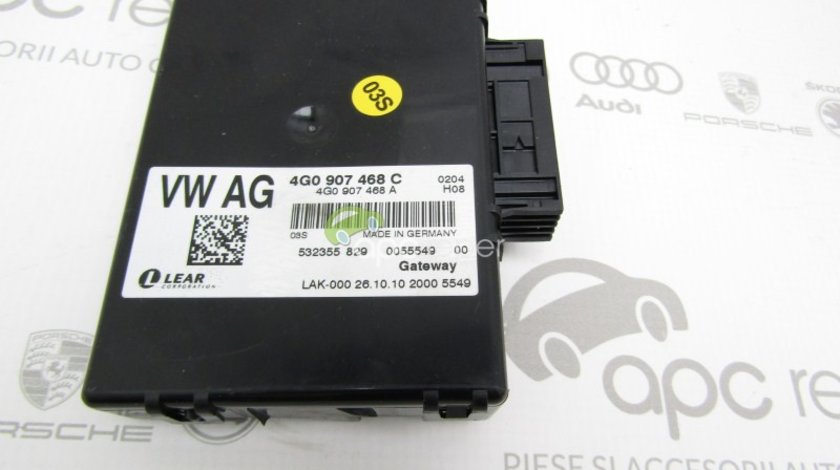 Modul CAN / Gateway Audi A6 C7 4G - Cod: 4G0907468C