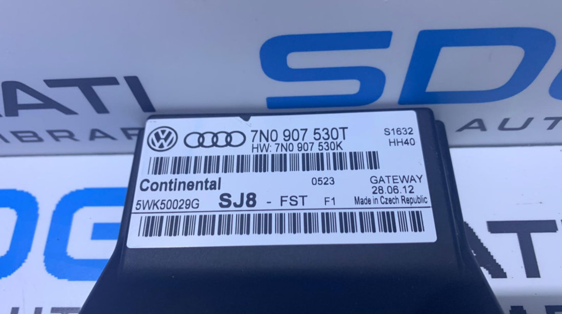 Modul Can Gateway Control Central Volkswagen Passat B7 2010 - 2015 Cod 7N0907530T