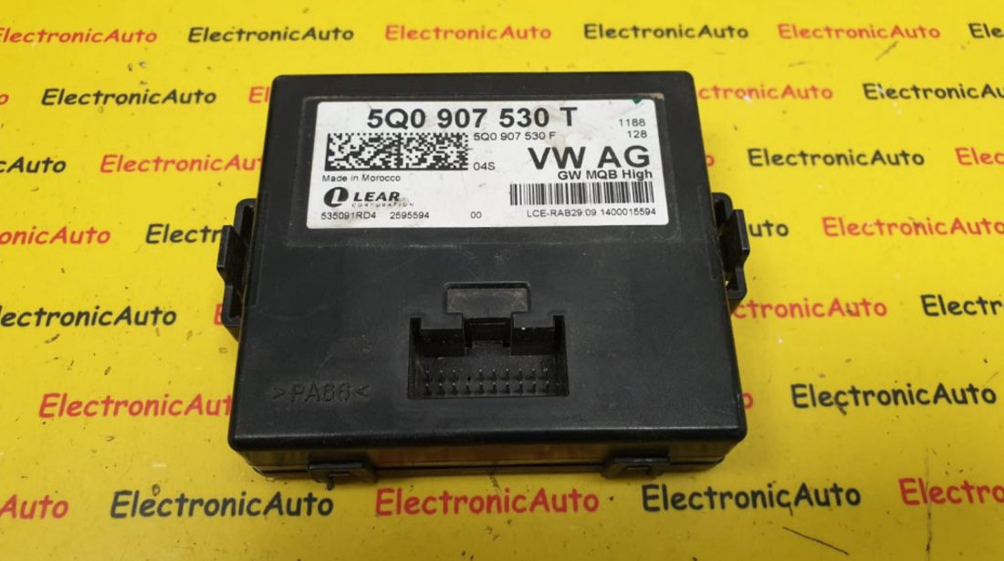 Modul CAN Gateway VW Golf 7, 5Q0907530T, 5Q0907530F