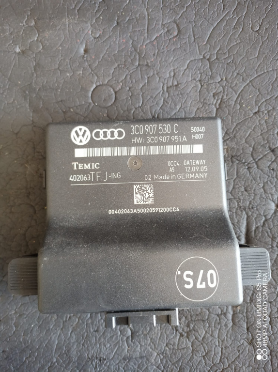 Modul Can Gateway , Vw Passat B6 COD - 3C0907530C