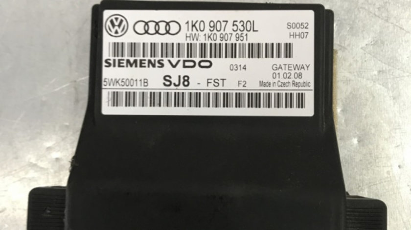 Modul can gateway VW Tiguan 2.0 TDI 4Motion Manual, 140cp sedan 2009 (1K0907530L)