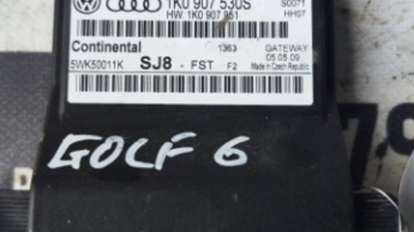 Modul CAN Vw Golf 6 1.4 TSI cod motor CAX an 2009 cod 1K0907530S