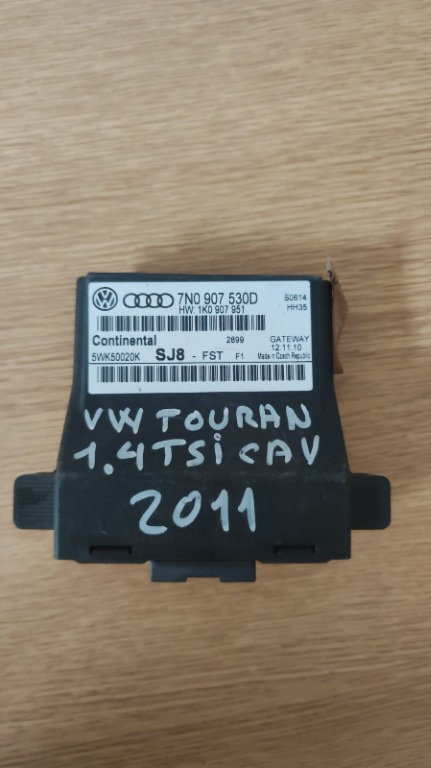 Modul can Vw Touran 1T3 1.4TSI 140cp / 103kW tip motor CAVC , transmisie manuala 6+1 , an 2011 cod 7...
