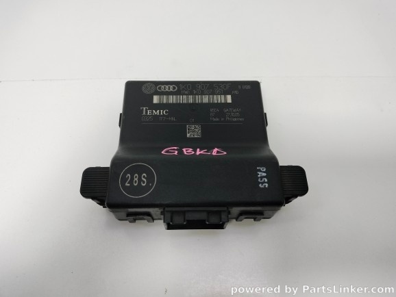 Modul cangateway VOLKSWAGEN GOLF V Variant (1K5) [ 2007 - 2009 ] TDI 16V (BKD, CBDB) 103KW|140HP, VOLKSWAGEN GOLF V (1K1) [ 2003 - 2009 ] TDI (BKC, BLS, BXE) 77KW|105HP OEM 1K0907530C