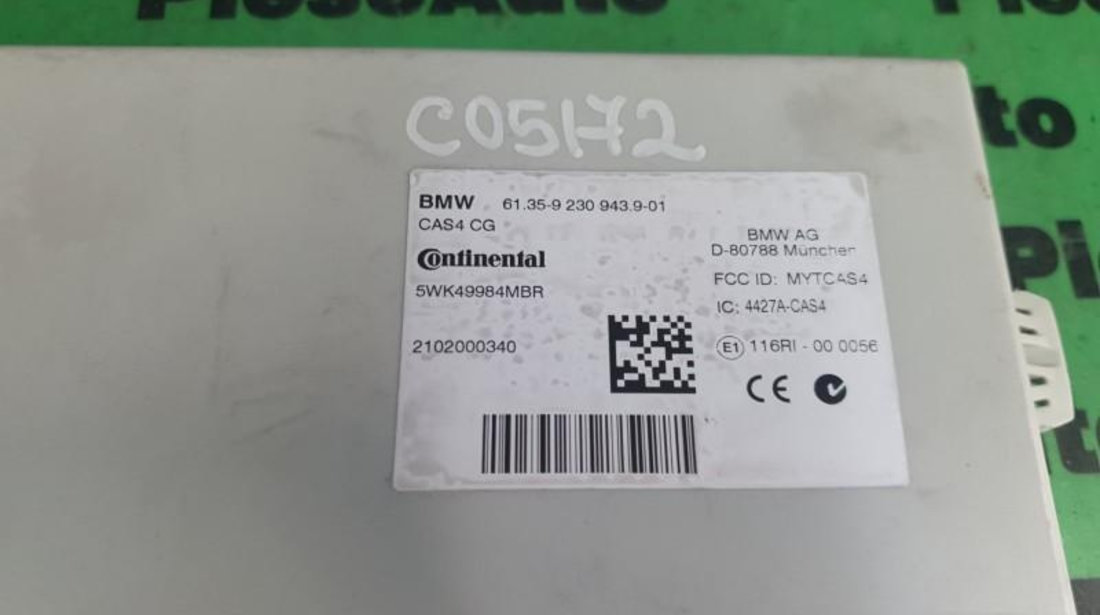 Modul cas BMW Seria 5 (2010->) [F10] 9230943
