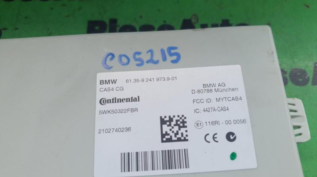 Modul cas BMW Seria 5 (2010->) [F10] 9241973