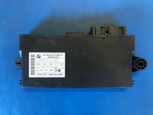Modul CAS SIEMENS BMW SERIE 1 61 35 9147196 01 / 6135914719601 / 5WK49513OBR61 35 9147196 01 / 61359...