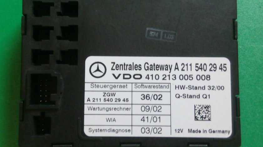 Modul centrala diagnoza gateway Mercedes E Class W211 cod A2115402945