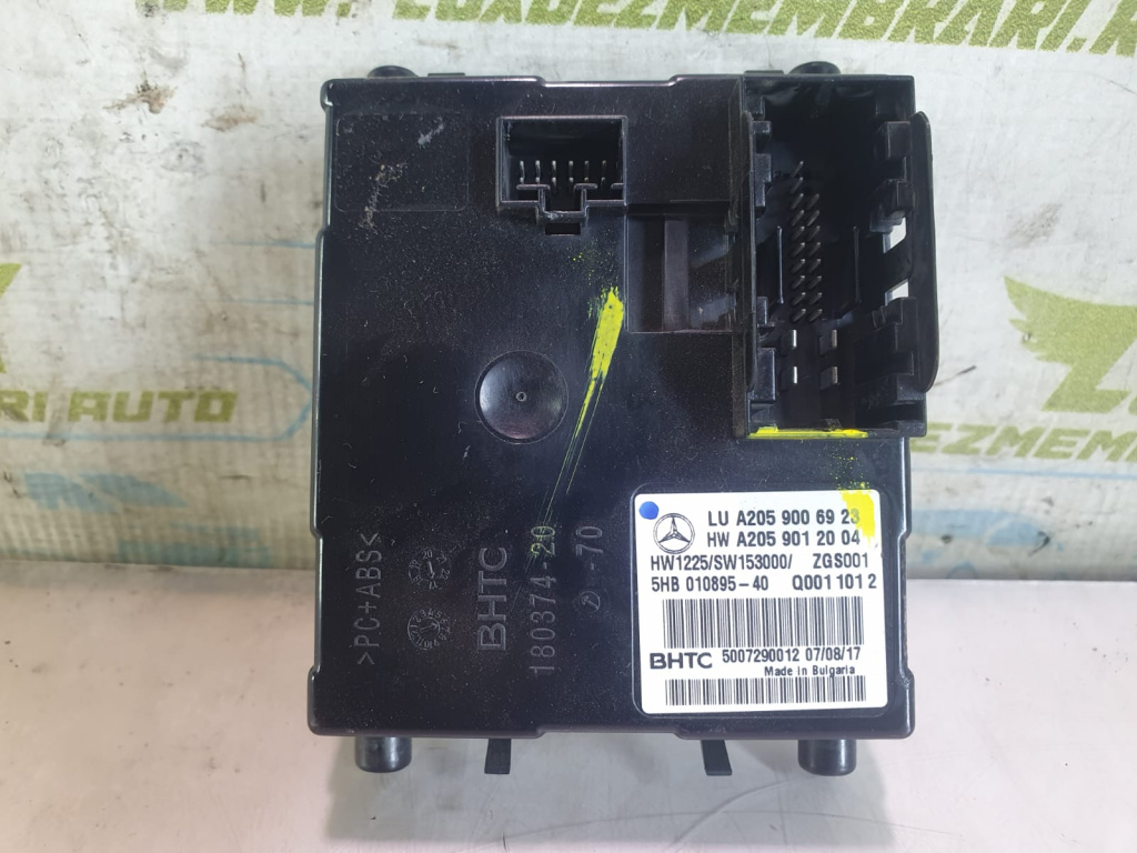 Modul clima a2059006923 Mercedes-Benz C-Class W205/S205/C205 [2014 - 2018] 2.2 cdi om651921