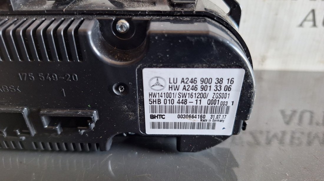 Modul climatronic A2469003816 Mercedes-Benz GLA (X156) 1.6 122 cai