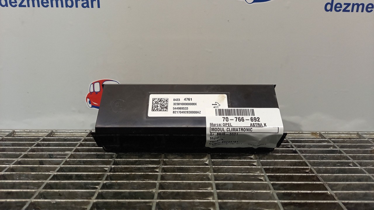 MODUL CLIMATRONIC OPEL ASTRA K ASTRA K - - (2015 2021)