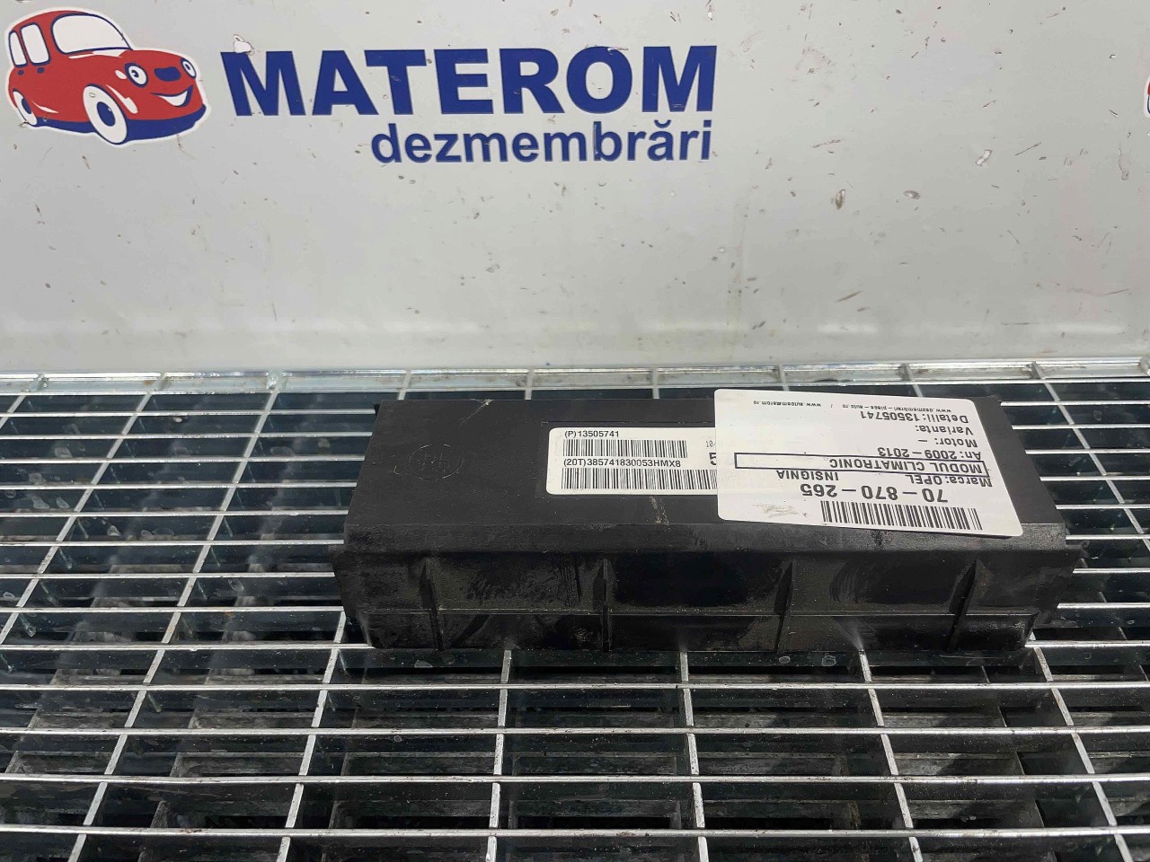 MODUL CLIMATRONIC OPEL INSIGNIA - - (2009 2013)