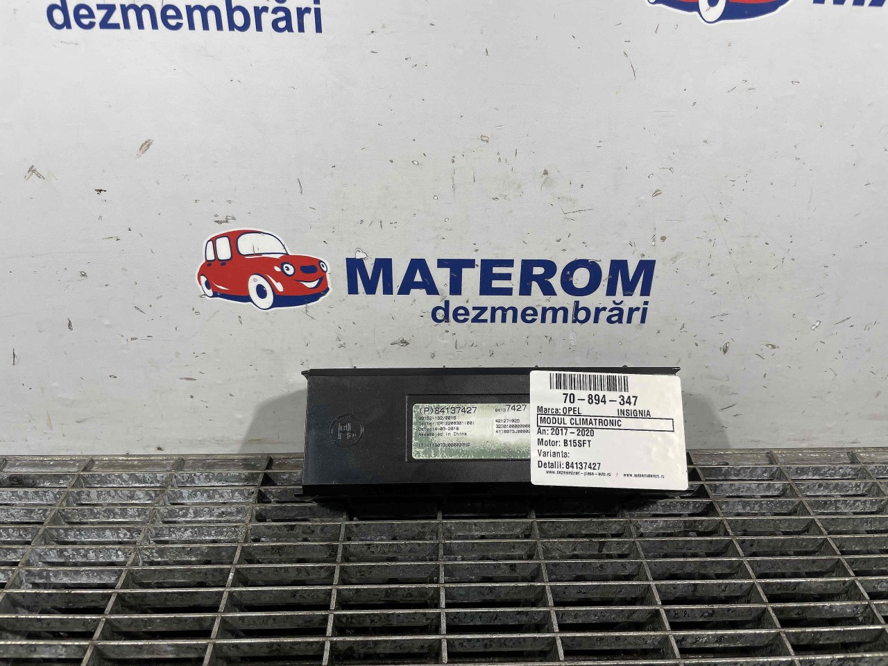MODUL CLIMATRONIC OPEL INSIGNIA B15SFT -