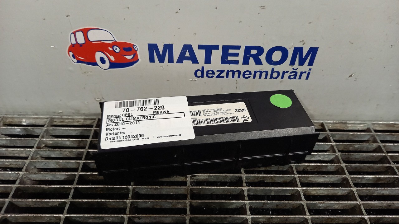 MODUL CLIMATRONIC OPEL MERIVA B - - (2010 2014)
