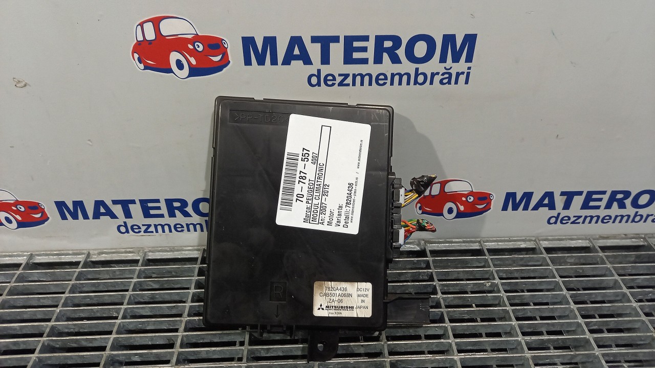 MODUL CLIMATRONIC PEUGEOT 4007 - - (2007 2012)