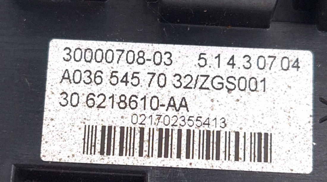 Modul Coloana Volan Mercedes-Benz E-CLASS (W211) 2002 - 2009 Motorina A0365457032, A 036 545 70 32, 3000070803, 306218610AA, 30 6218610 AA, 30000708, 306218610