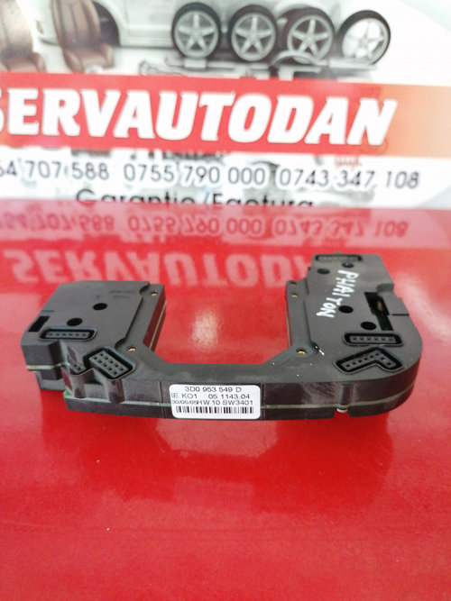 Modul coloana volan Volkswagen Phaeton (2002-2010) 3.0 Motorina 2007, 3D0953549D