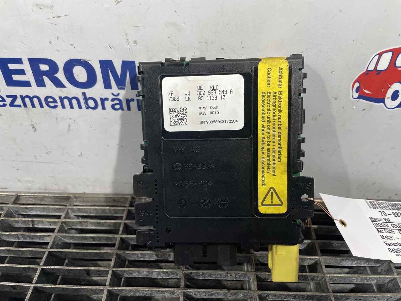 MODUL COLOANA VOLAN VW PASSAT PASSAT - - (2005 2010)
