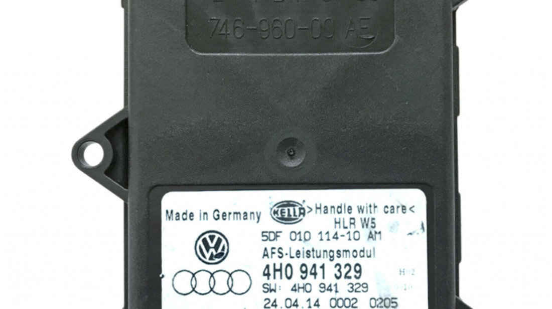 Modul Comanda Faruri Xenon Adaptiv Oe Volkswagen Tiguan 1 2007-2018 4H0941329