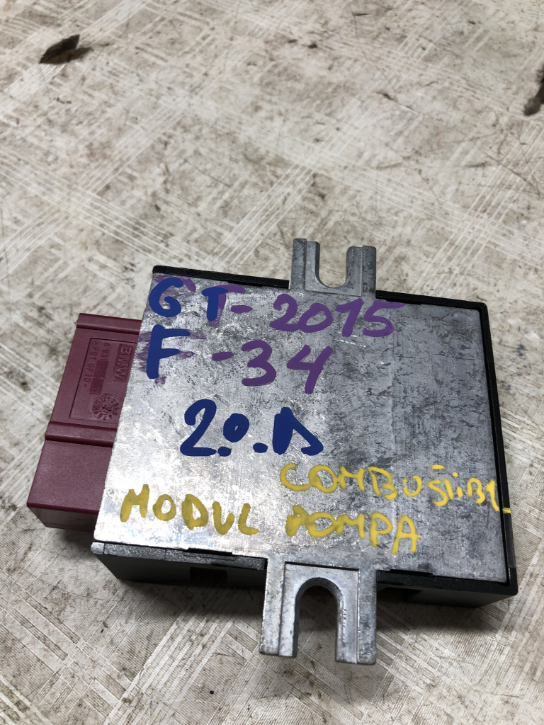 Modul combustibil BMW Seria 3 GT F34 2.0 Benzina 2015, 55892110