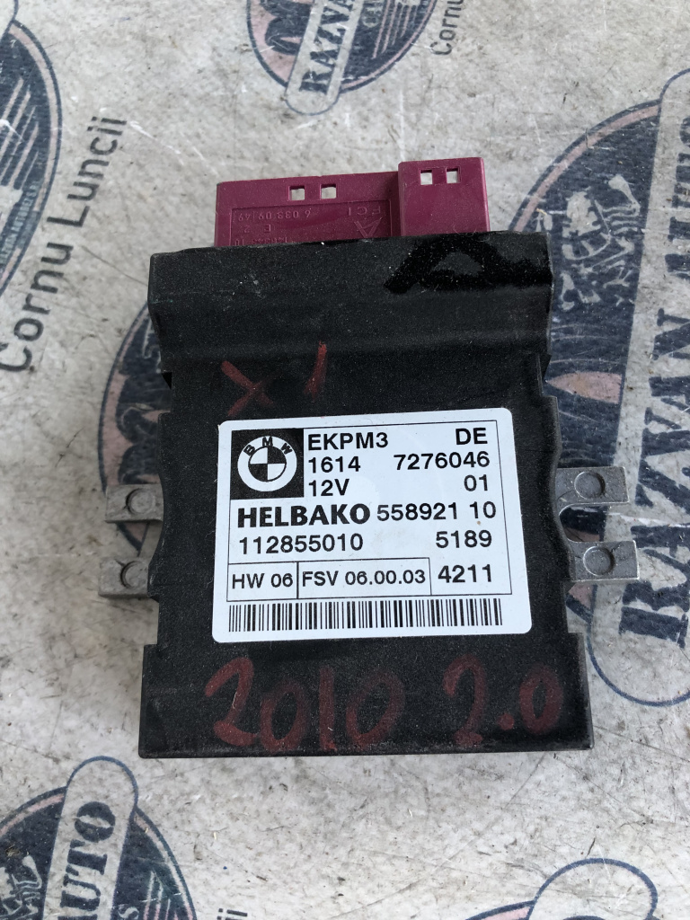 Modul combustibil BMW X1 2.0 2010, 7276046