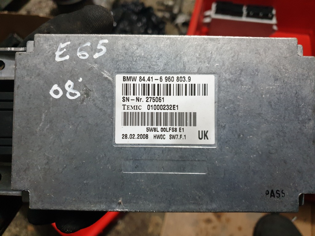Modul Comenzi Vocale BMW Seria 7 E65 E66 cod 84.41-6960803.9