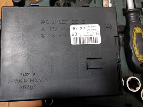 Modul Comfort Mercedes ML 270CDI A163 545 90 32