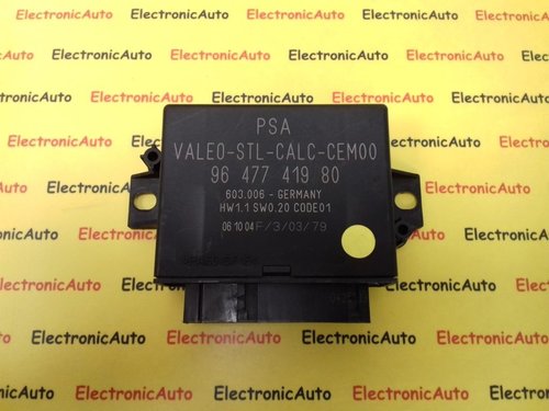 Modul Computer Citroen C4, 9647741980