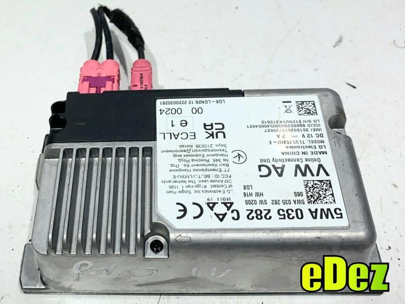 Modul conectivitate online Volkswagen Polo VI facelift (2021->) AW 1.0 tsi DLAC 5WA035282C