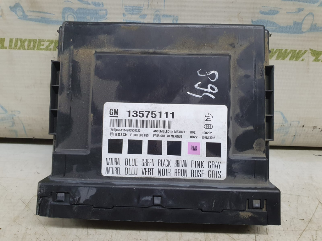 Modul confort 13575111 Opel Astra J [2009 - 2012] 1.7 cdti A17DTJ
