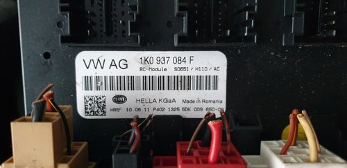 Modul confort, 1K0937084F, Vw Golf 6 Octavia 2 Facelift 2012