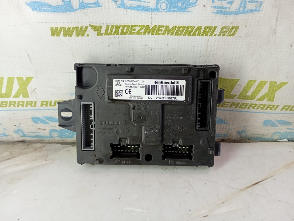 Modul confort 284b11867r Renault Clio 4 [2012 - 2020] 1.5 dci K9K608