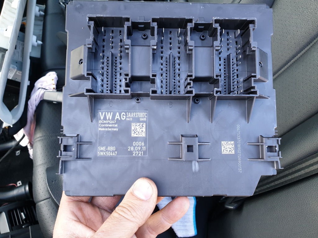 Modul confort, 3AA937087C, Vw Passat B7 2.0TDI CFFB