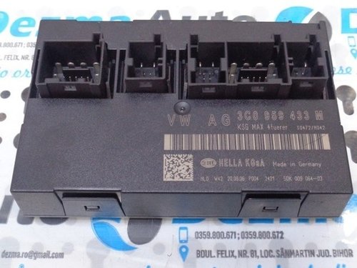 Modul confort, 3C0959433M, Vw Passat (3C2) 2.0tdi