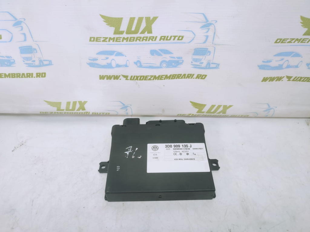 Modul confort 3d0909135j Volkswagen VW Touareg generatia 1 7L [2002 - 2007]
