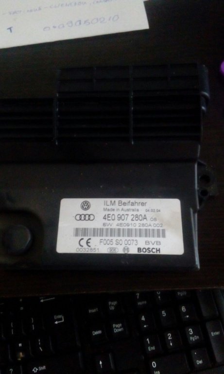 Modul Confort 4E0 907 280A Audi A8, 2002-2009