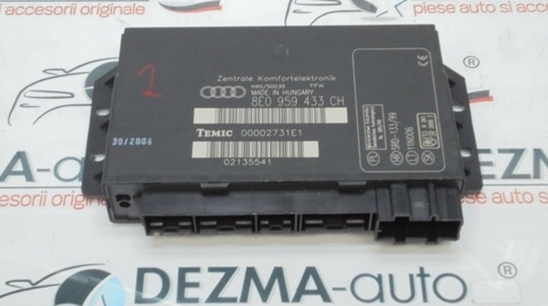 Modul confort, 8E0959433CH, Audi A4 (8EC, B7) 2.0tdi (id:239474)