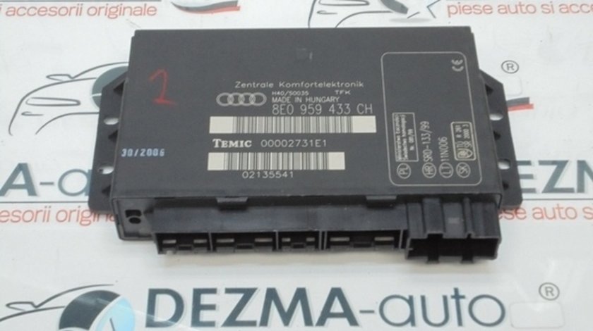 Modul confort, 8E0959433CH, Audi A4 Avant (8ED, B7) 2.0tdi