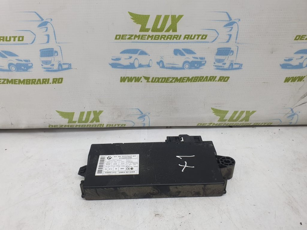 Modul confort 9237047-01 2.0 D BMW Seria 3 E90/E91/E92/E93 [2004 - 2010]