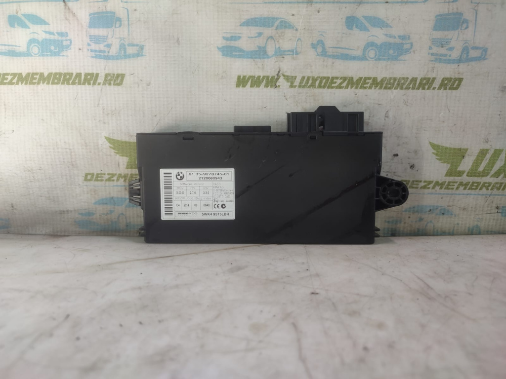Modul confort 9278745 BMW X1 E84 [facelift] [2012 - 2015] 2.0 D N47D20C