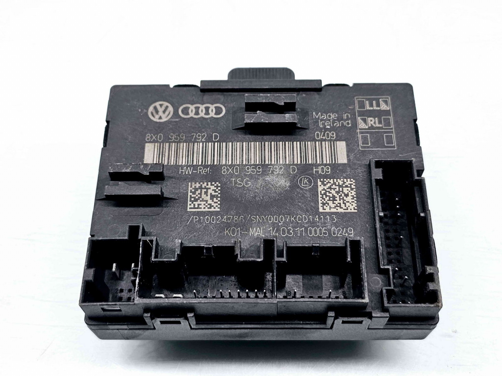 Modul confort Audi A1 (8X1) [Fabr 2010-2018] 8X0959792D