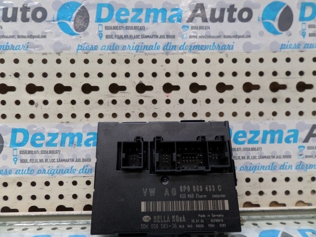Modul confort Audi A3 8P1, cod 8P0959433C