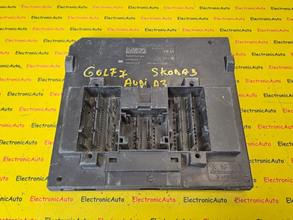 Modul Confort Audi A3, GOLF 7, SKODA3, 5Q0937084AS, BCM PQ37H,