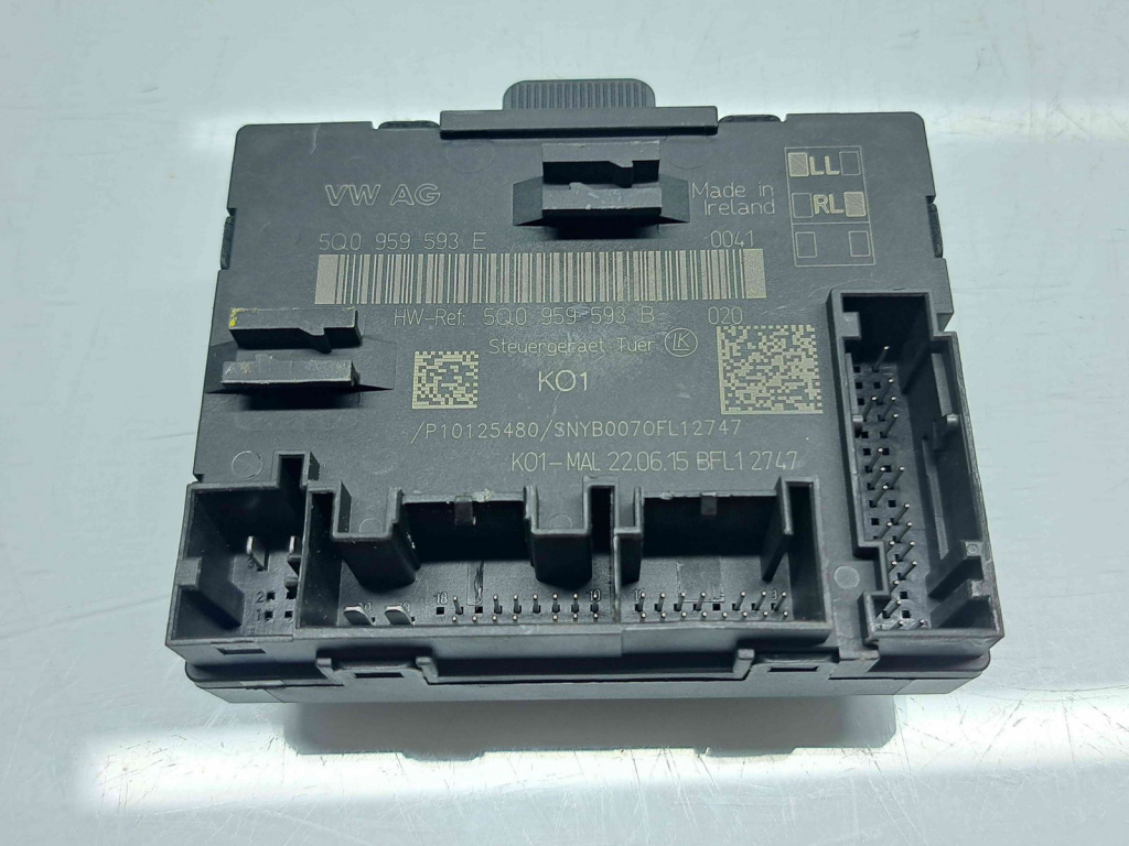 Modul confort AUDI A3 Sportback (8VS, 8VM) [Fabr 2013-prezent] 5Q0959593E