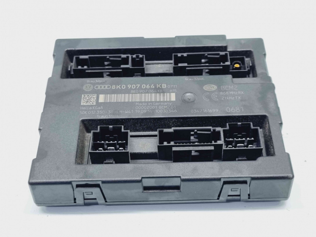 Modul confort Audi A4 (8K2, B8.5) Facelift [Fabr 2008-2015] 8K0907064KB