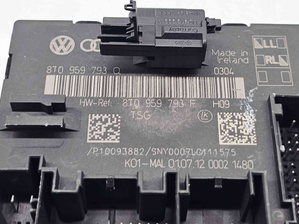 Modul confort Audi A4 (8K2, B8.5) Facelift [Fabr 2008-2015] 8T0959793Q