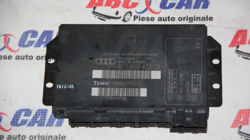 Modul confort Audi A4 B7 2005-2009 cod: 8E0959433CA