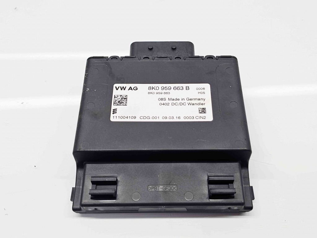 Modul confort Audi A5 (8T3) [Fabr 2007-2015] 8K0959663B