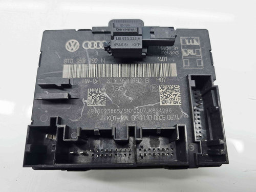 Modul confort Audi A5 (8T3) [Fabr 2007-2015] 8T0959792B