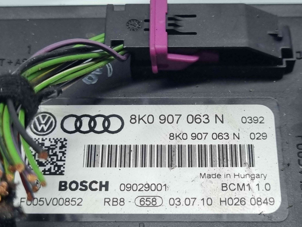 Modul confort Audi A5 Sportback (8TA) [Fabr 2009-2015] 8K0907063N